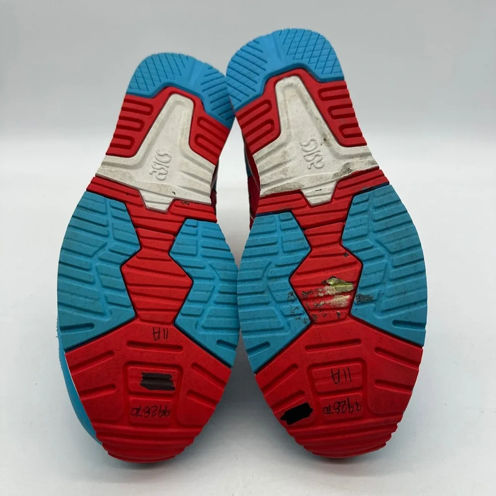 ASICS H20DJ Gel Lyte III Mens Size 11‎ BAIT Blue Ring 2012 Captain America Shoes